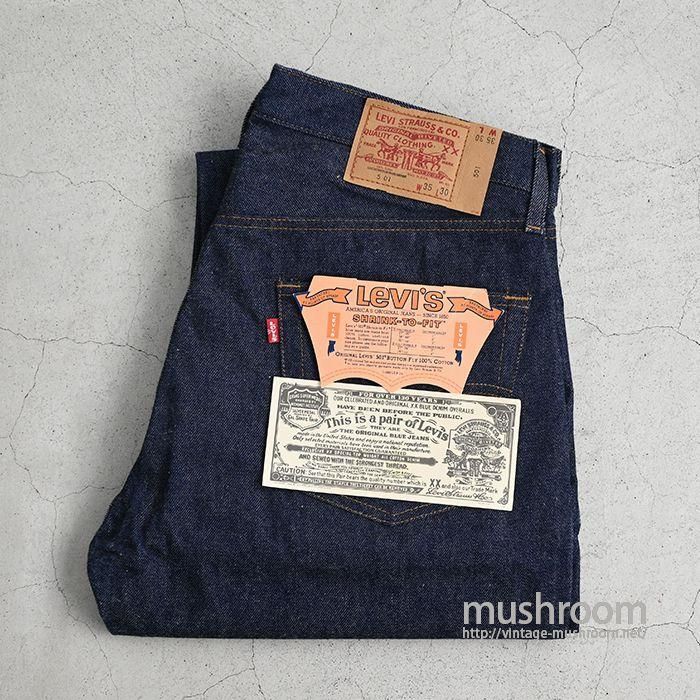 LEVI'S 501 RED LINE JEANS（DEADSTOCKW35L30） - 古着屋 ｜ mushroom