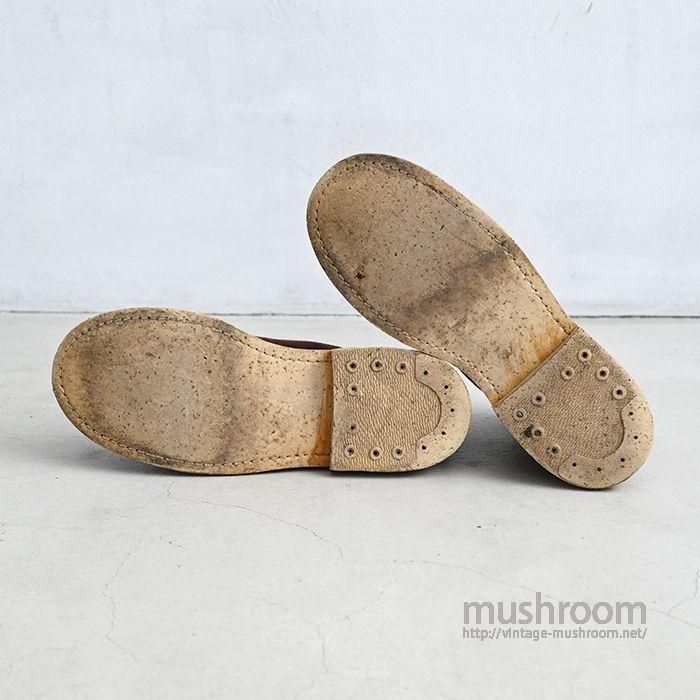 OLD SUEDE LEATHER MONKEY BOOTS（US7） - 古着屋 ｜ mushroom