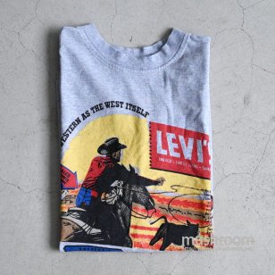 LEVI'S ADVERTISING T-SHIRT（GOOD CONDITION）