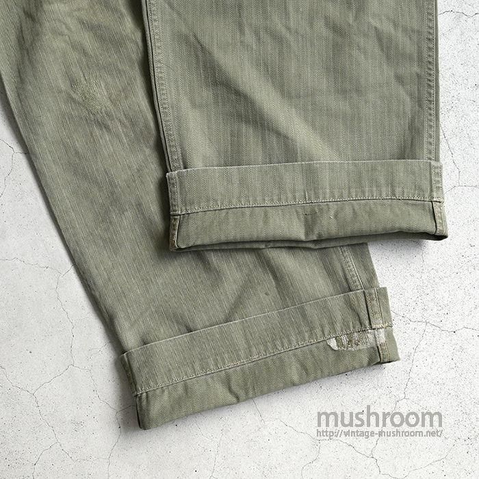 USMC P-41 HBT TROUSERS（1ST MODEL） - 古着屋 ｜ mushroom