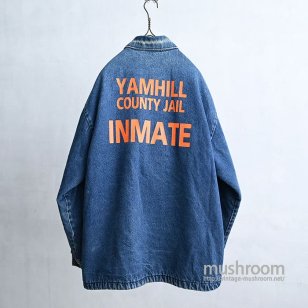 YAM HILL COUNTERY JAIL DENIM COVERALL
