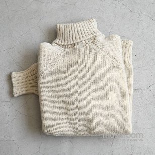 PETER STORM TURTLE-NECK OILED WOOL SWEATERMAYBE DEADSTOCK