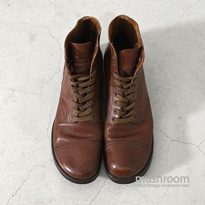 WW2 U.S.ARMY TYPE-2 LEATHER BOOTS（9 1/2C） - 古着屋 ｜ mushroom 