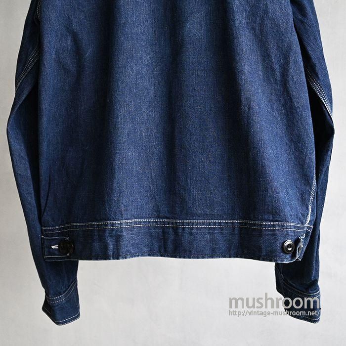 LEE 91-B DENIM WORK JACKET（44-LONG/DARK COLOR） - 古着屋