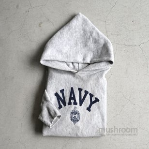 CHAMPION NAVY REVERSE WEAVE HOODYLARGE/GOOD CONDITION