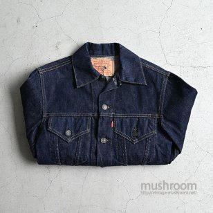 LEVI'S 557XX DENIM JACKET WITH EMBROIDERY32/ALMOST DEADSTOCK