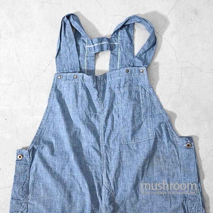 30s〜 WHITEFIELD ビンテージオーバーオール WHITEFIELD PIN-CHECK OVERALL（MINT CONDITION） - 古着屋