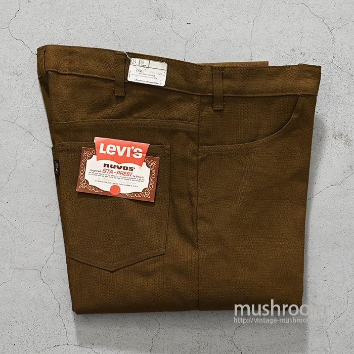 LEVI'S 645-4424 STA-PREST TAPERED PANTS（W34L30/DEADSTOCK