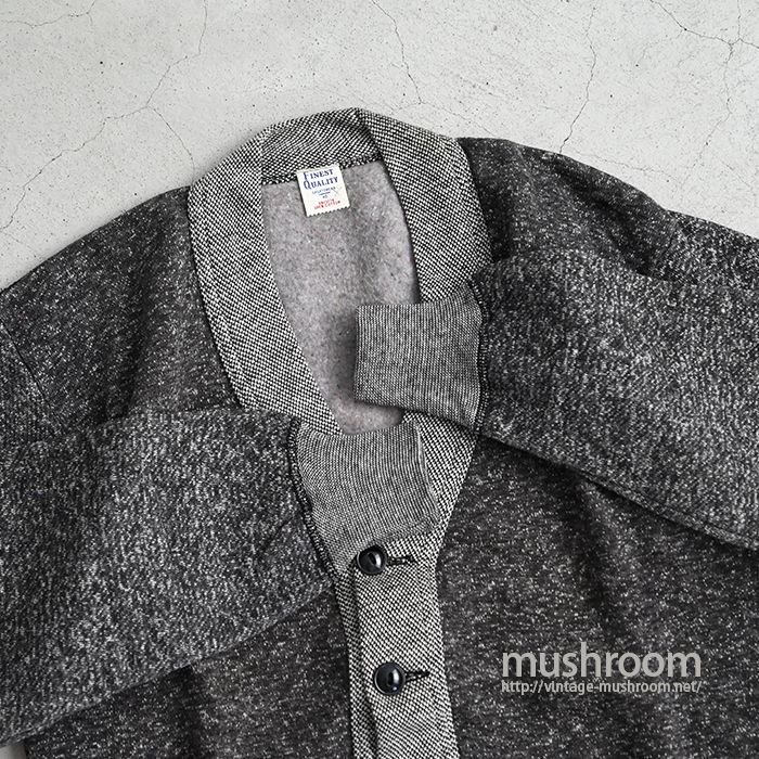 OLD SALT&PEPPER SWEAT CARDIGAN（40/DEADSTOCK） - 古着屋 