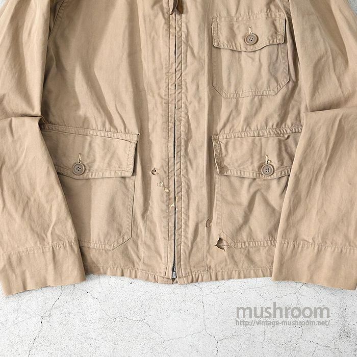 40'sヴィンテージUSNサマーフライト　M-421A オリジナル　3ポケット 40年代 40s アメリカ軍 米軍 海軍 SUMMER FLIGHT JACKET