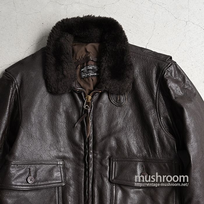 U.S.NAVY 7823E G-1 FLIGHT JACKET （MINT/40） - 古着屋 ｜ mushroom