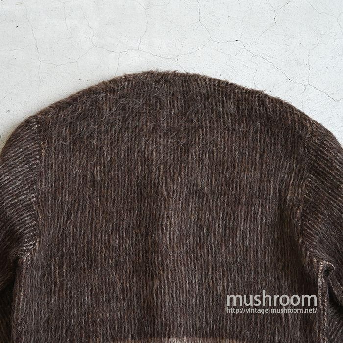 BRENTWOOD MOHAIR CARDIGAN(MINT/X-LARGE) - 古着屋 BRENTWOOD MOHAIR CARDIGAN(MINT/X-LARGE) - 古着屋