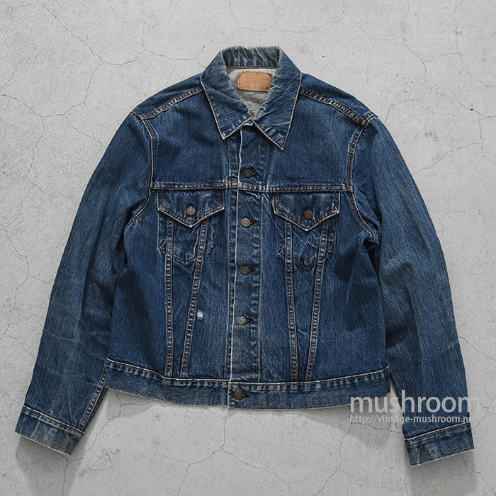 LEVI'S 70505-0217 BIGE DENIM JACKET（NICE COLOR/SIZE 48） - 古着屋 ...