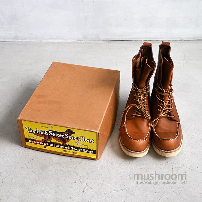 RED WING 877 IRISH SETTER BOOTS（11H-B/DEADSTOCK ） - 古着屋