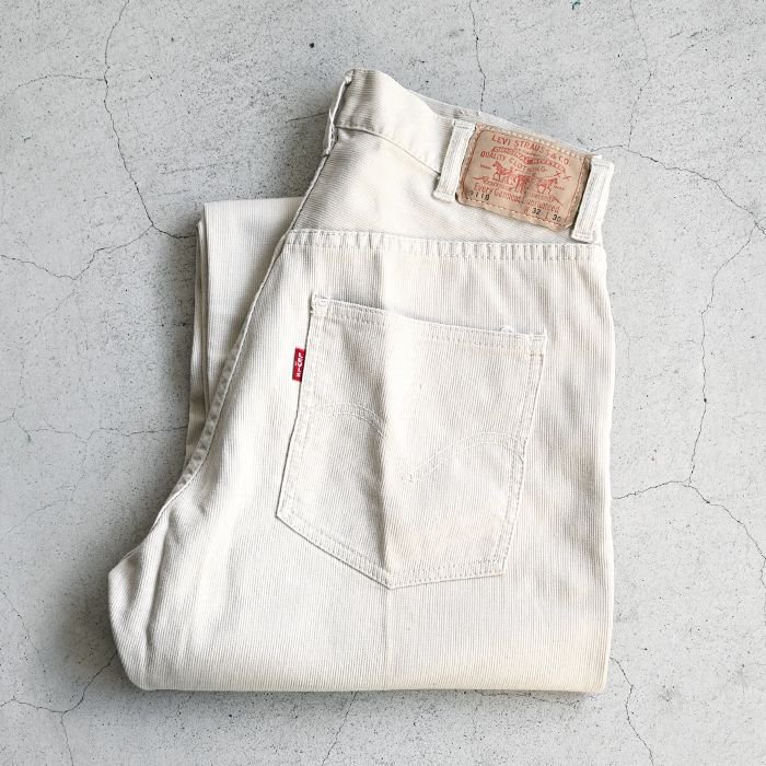 LEVI'S 911B PIQUE PANTS（MINT/W32L30） - 古着屋 ｜ mushroom