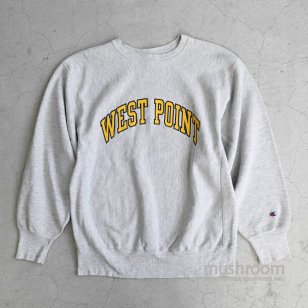 CHAMPION WEST POINT REVERSE WEAVE WITH BACK PRINTX-LARGE