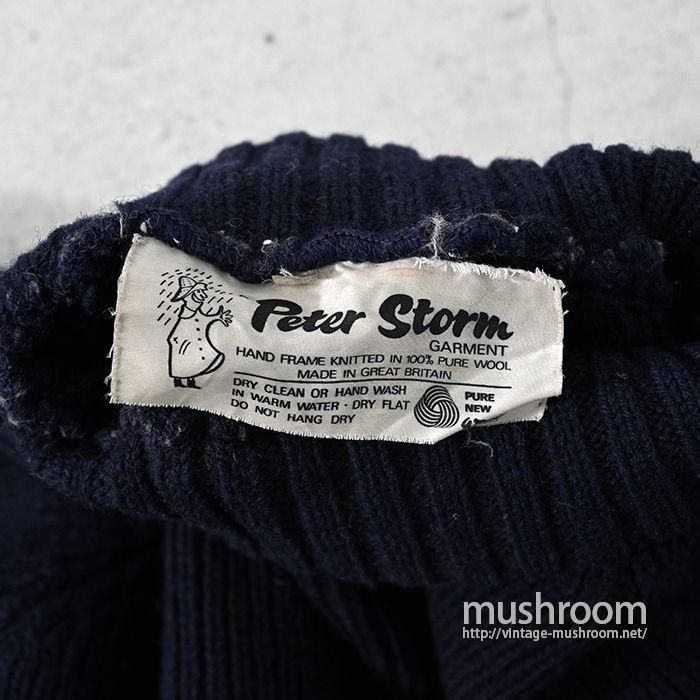 PETER STORM TURTLENECK WOOL SWEATER（GOOD CONDITION/MEDIUM
