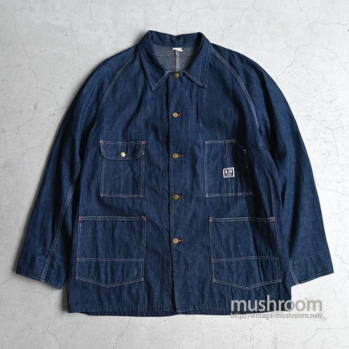 N&W DENIM COVERALL（BIG SIZE/DARK INDIGO） - 古着屋
