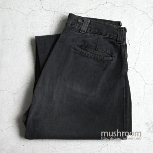 OLD UNKNOWN BLACK FRISCO JEANS