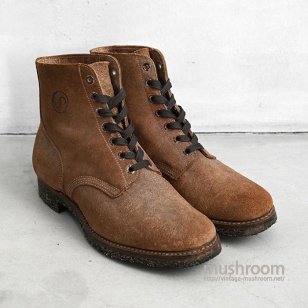 U.S.NAVY ROUGHOUT BOOTS7 1/2F/ALMOST DEASTOCK