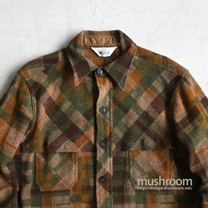 WOOLRICH DIGITAL CAMO MACKINAW JACKET(MEDIUM) - 古着屋 WOOLRICH DIGITAL CAMO MACKINAW JACKET(MEDIUM) - 古着屋