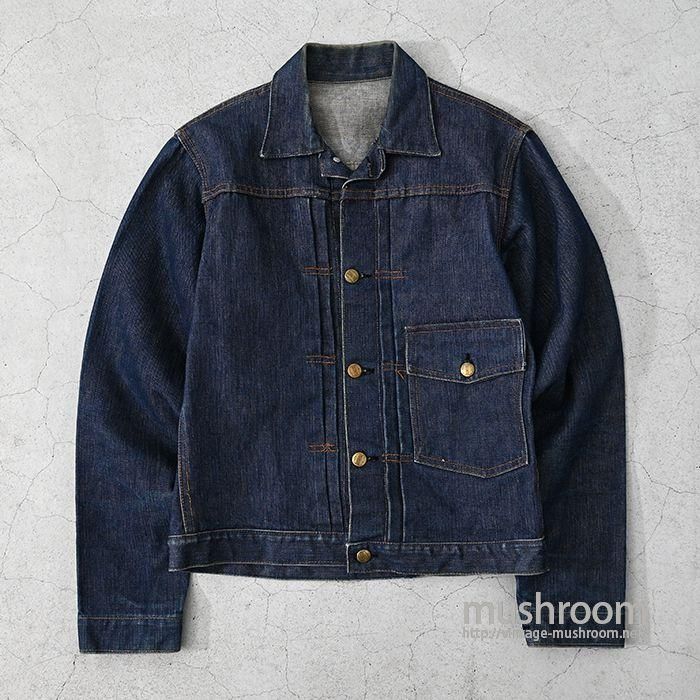 BIG SMITH ONE POCKET DENIM JACKET WITH BUCKLEBACK（DARK