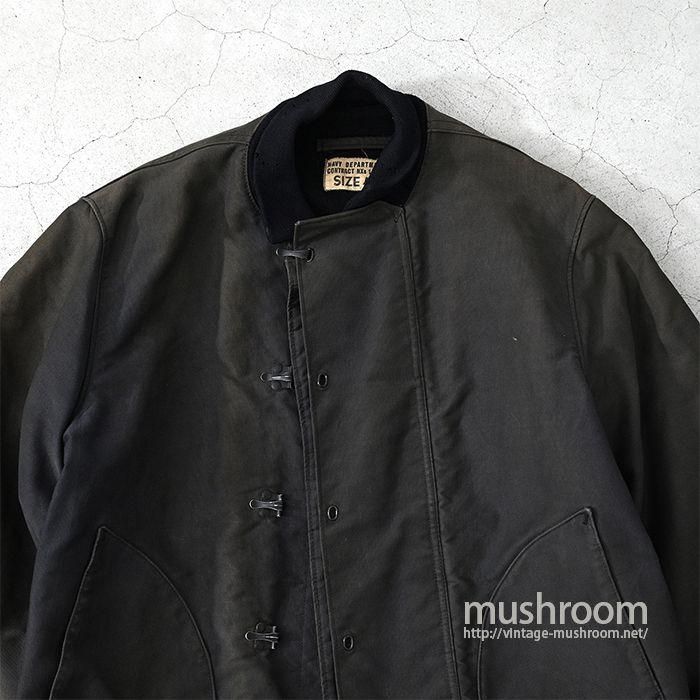 WW2 U.S.NAVY BLUE DECK JACKET（40/GOOD CONDITION） - 古着屋