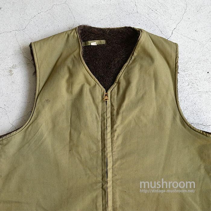 WW2 U.S.NAVY DECK VEST WITH HAND-PAINTED（DEADSTOCK） - 古着
