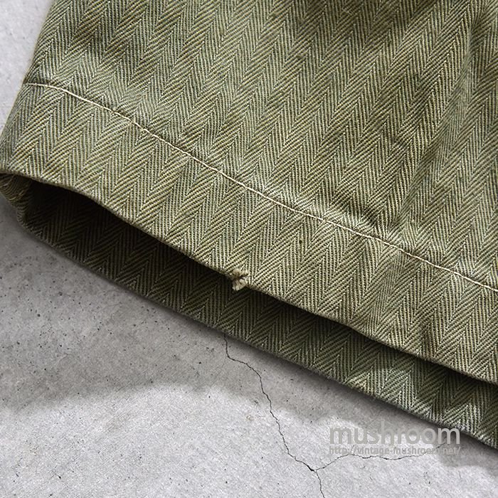 USMC P-44 HBT TROUSERS（UNUSUAL BUTTON TYPE） - 古着屋 ｜ mushroom