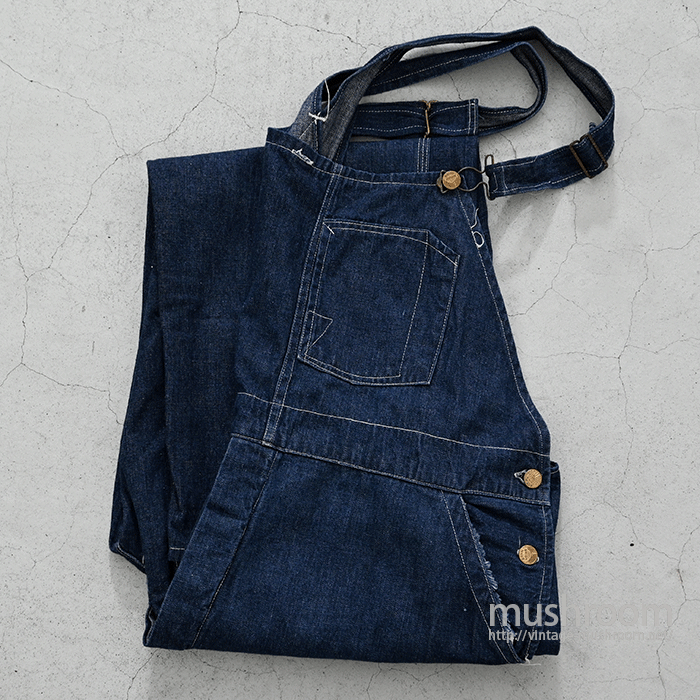 POLL PARROT ONE POCKET DENIM OVERALL（GOOD CONDITION） - 古着屋