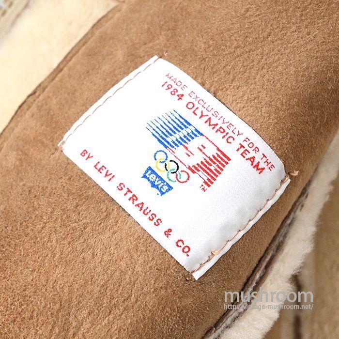Levi's オリンピックムートン　希少M LEVI'S 新品　デッドストック LEVI'S OLYMPIC TEAM MOUTON JACKET（MAYBE..DEADSTOCK） - 古着