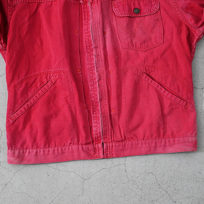 ジャケット・アウター Wrangler Champion JKT 12MJZ size40 WRANGLER 12MJZ CHAMPION JACKET WITH PATCH（1950'S/SZ 40