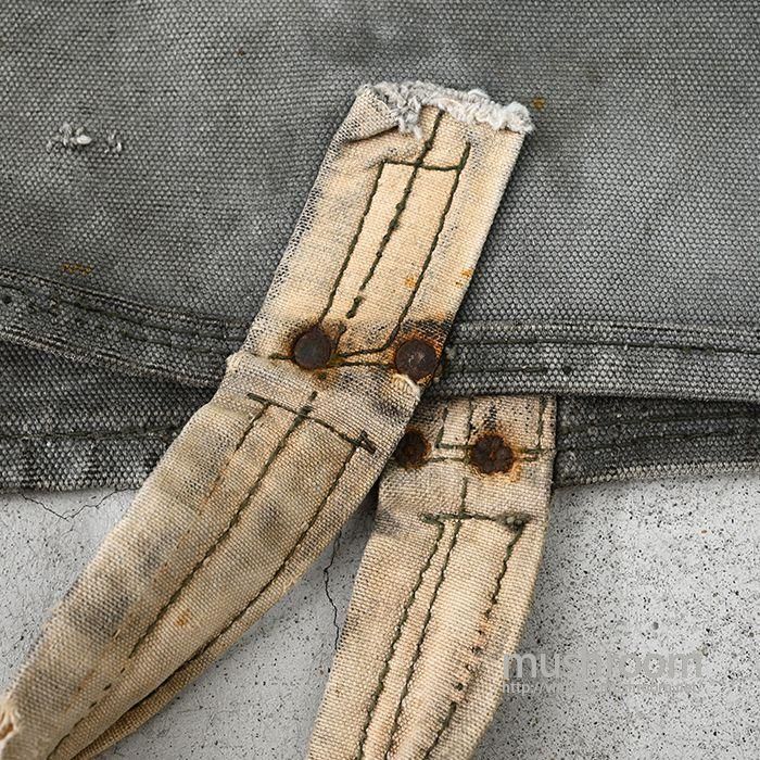 OLD TWO-TONE CANVAS COAL BAG - 古着屋 ｜ mushroom