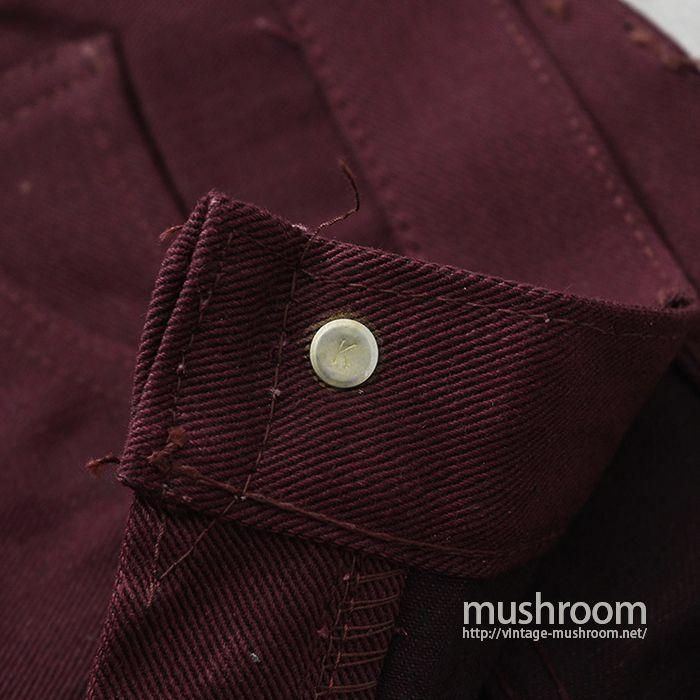 LEVI'S 606 BIGE SUPER SLIM COTTON PANTS（DEADSTOCK/W34L31