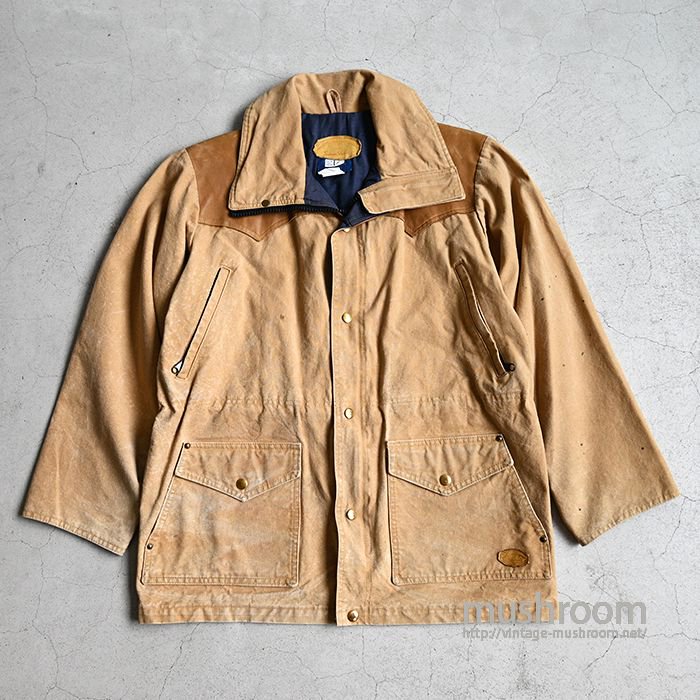 ROCKY MOUNTAIN BROWN CANVAS JACKET - 古着屋 ｜ mushroom