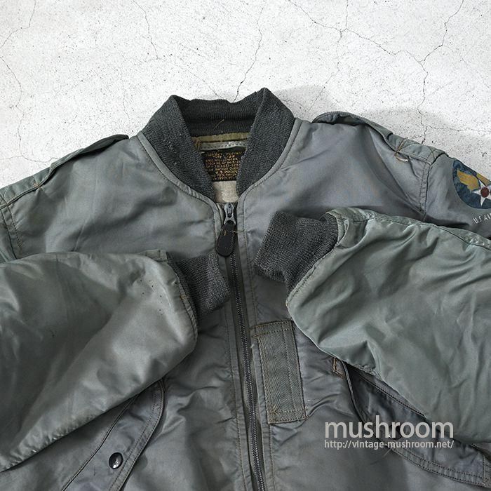 USAF L-2B FLIGHT JACKET（'55/BLUE ANCHOR/MEDIUM） - 古着屋