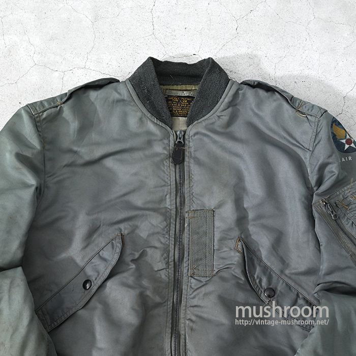 USAF L-2B FLIGHT JACKET（'55/BLUE ANCHOR/MEDIUM） - 古着屋