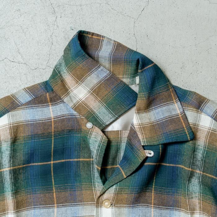 ARROW PLAID RAYON BOX SHIRT（ALMOST DEADSTOCK/MEDIUM