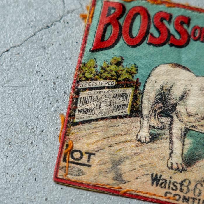 BOSS OF THE ROAD PATCH（DEADSTOCK） - 古着屋 ｜ mushroom