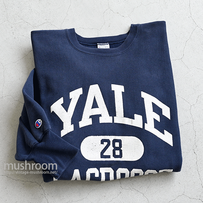 CHAMPION YALE LACROSSE REVERSE WEAVE（XL） - 古着屋 ｜ mushroom