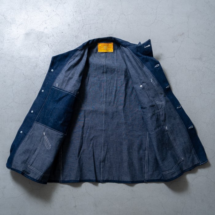 FINCK'S DENIM COVERALL（DEADSTOCK/40） - 古着屋 ｜ mushroom(マッシュルーム) ヴィンテージ クロージングストア