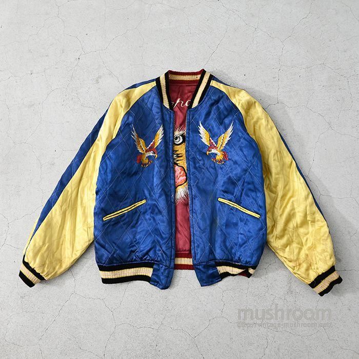 【おすすめ】SOUVENIR JACKET ・Tiger Head Tiger & Dragon Souvenir Jacket - The Flat Head | R&H