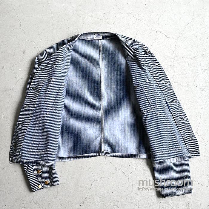CC41 hickory stripe Jacket 1st type 大戦 Lee HICKORY STRIPE ENGINEER JACKET（46/VERY GOOD CONDITION