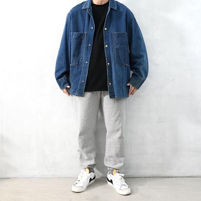 WHITEFIELD DENIM COVERALL - 古着屋 ｜ mushroom