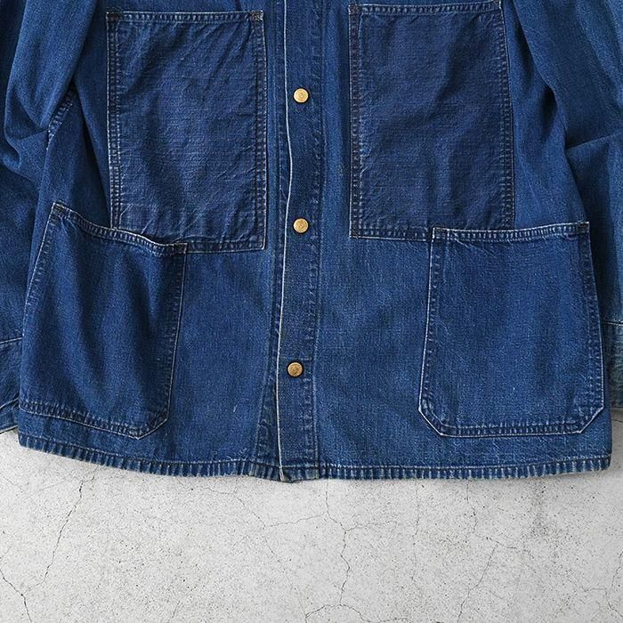 WHITEFIELD DENIM COVERALL - 古着屋 ｜ mushroom