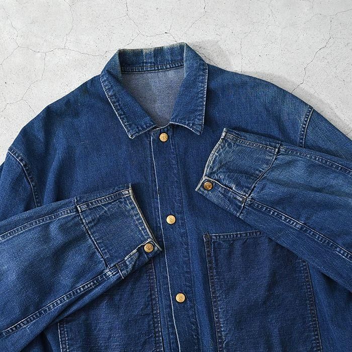 WHITEFIELD DENIM COVERALL - Cocky Crew Store -Antiques & Old