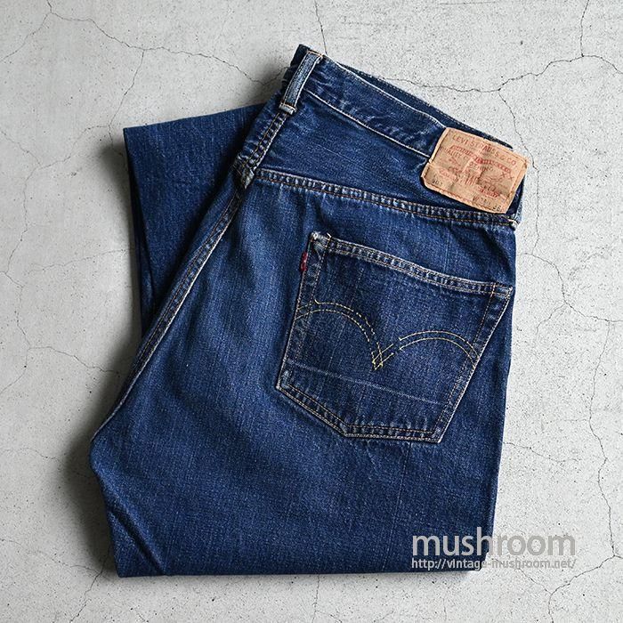 LEVI'S 501 BIGE A-TYPE JEANS（W38L36/GOOD CONDITION） - 古着屋 ｜  mushroom(マッシュルーム) ヴィンテージクロージングストア