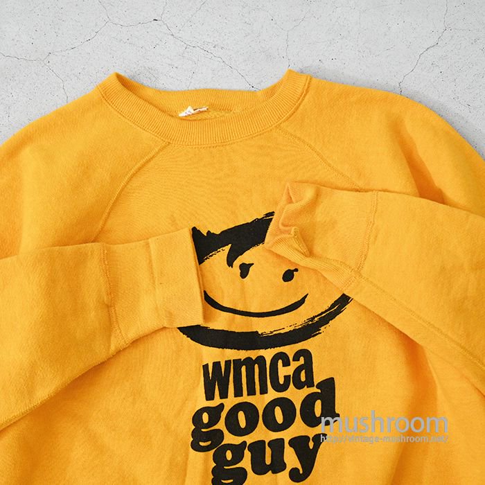 WMCA GOOD GUY SWEAT SHIRT（MINT/LARGE） - 古着屋 ｜ mushroom 