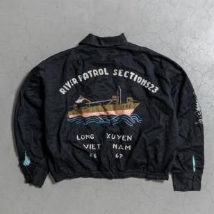 VIET-NAM TOUR JACKETUNUSUAL EMBROIDERY