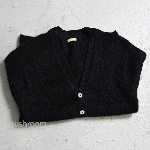  BLACK MOHAIR CARDIGANGOOD CONDITION/MEDIUM
